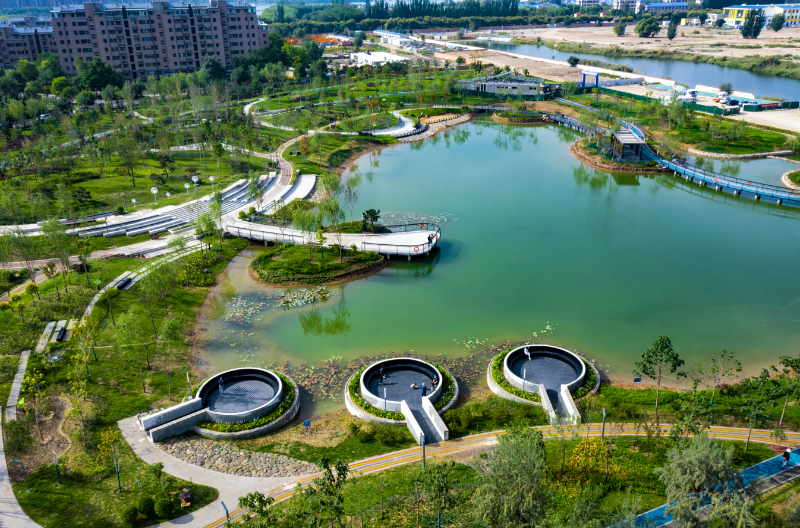 海绵城市透水铺装工程实景
